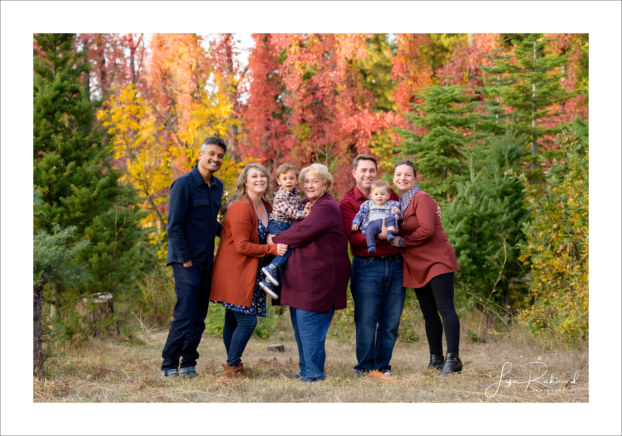 The Pollock&#8217;s family session in Apple Hill