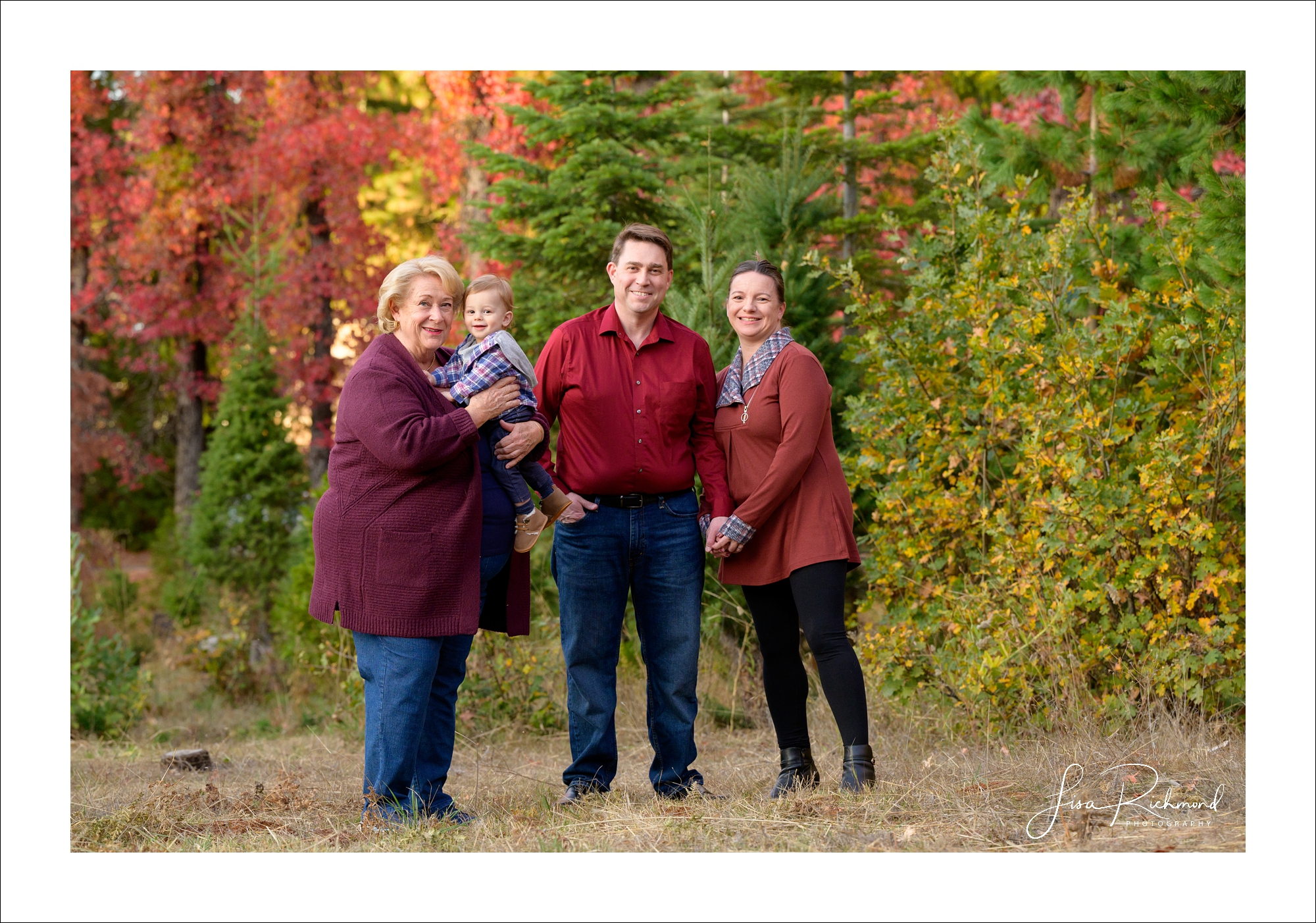 The Pollock&#8217;s family session in Apple Hill