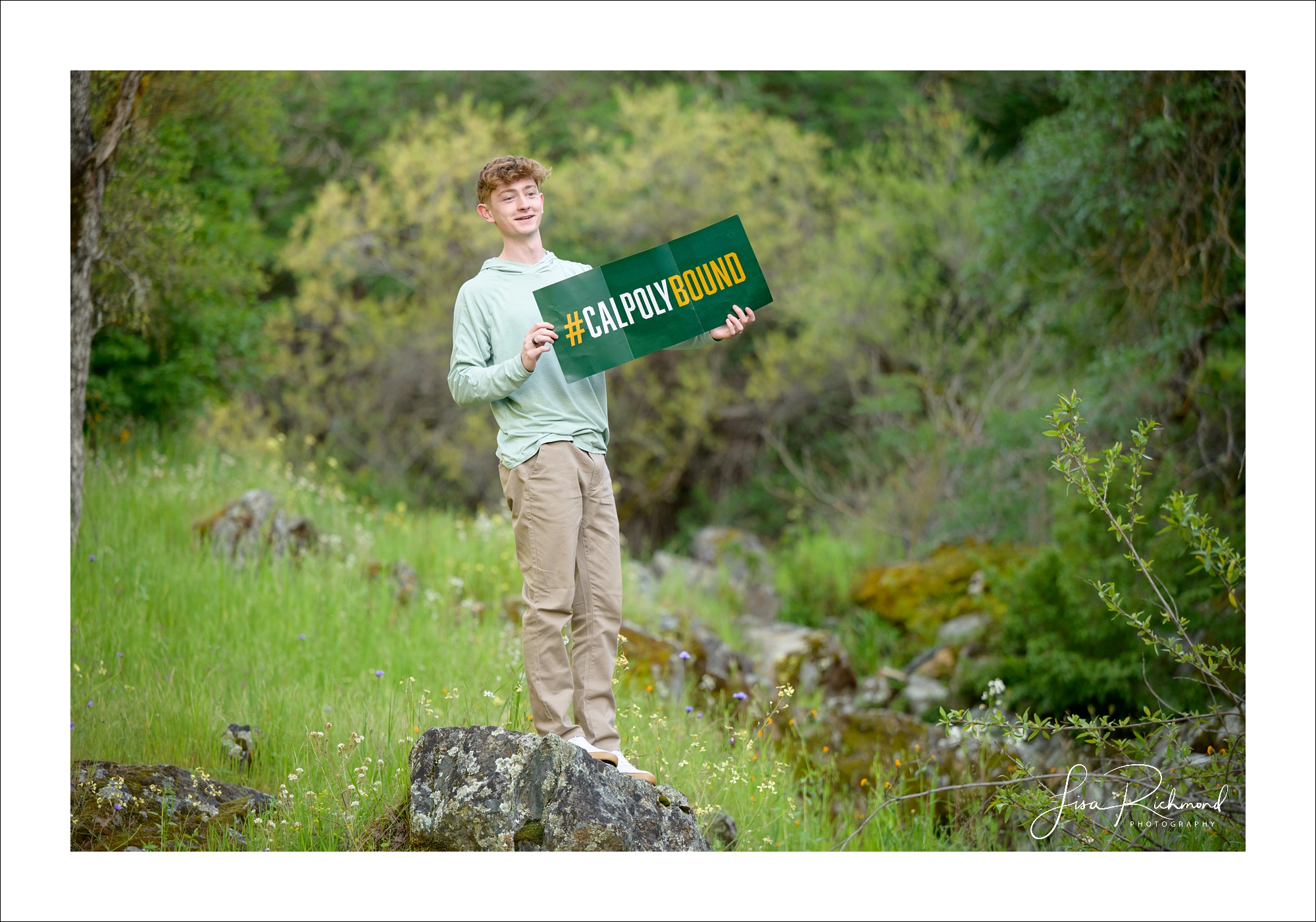 Aidan is graduating from Ponderosa