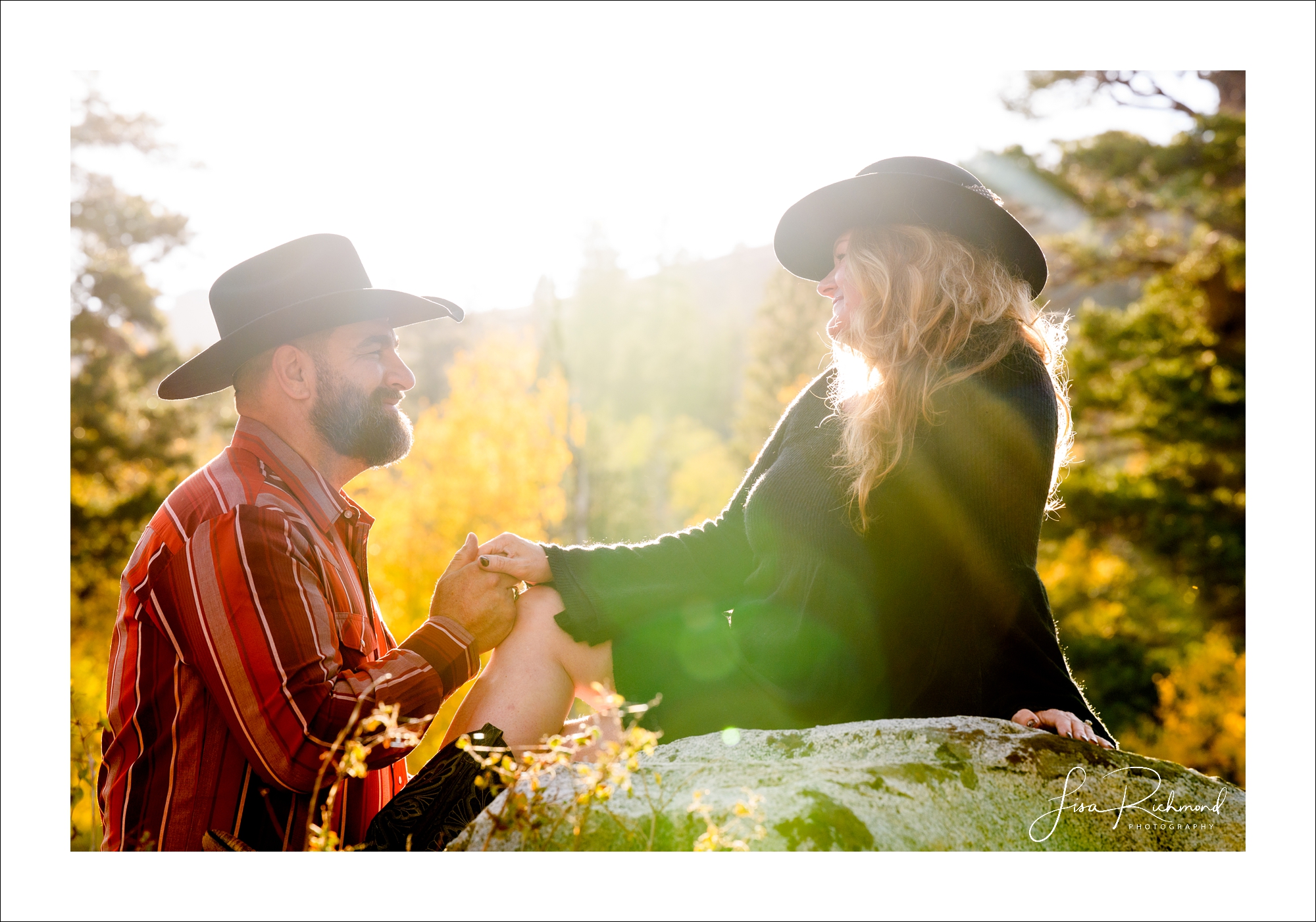 Christian and Courtney in Hope Valley