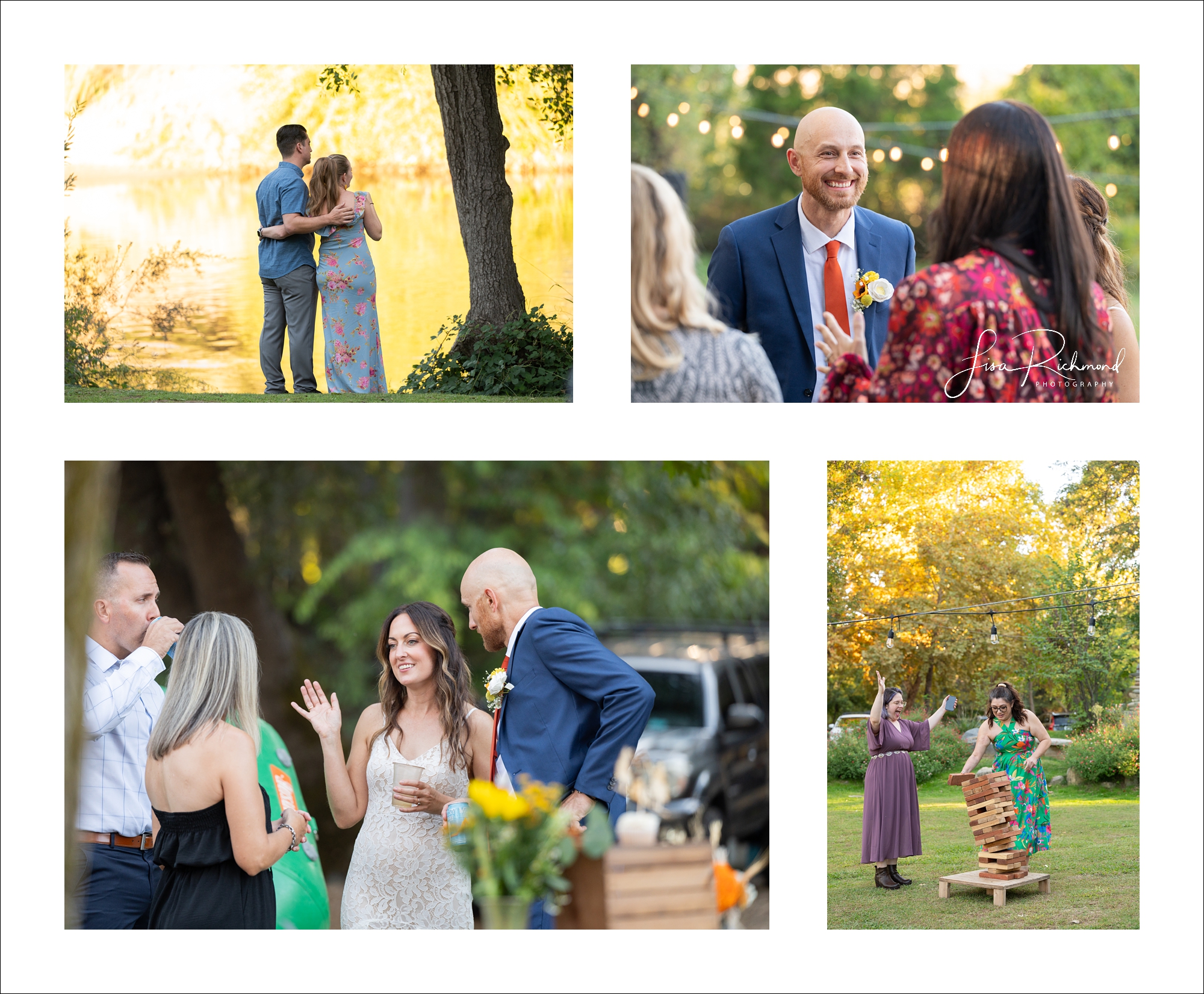 Mel &#038; Brennen — Underwater promises to a riverside celebrations