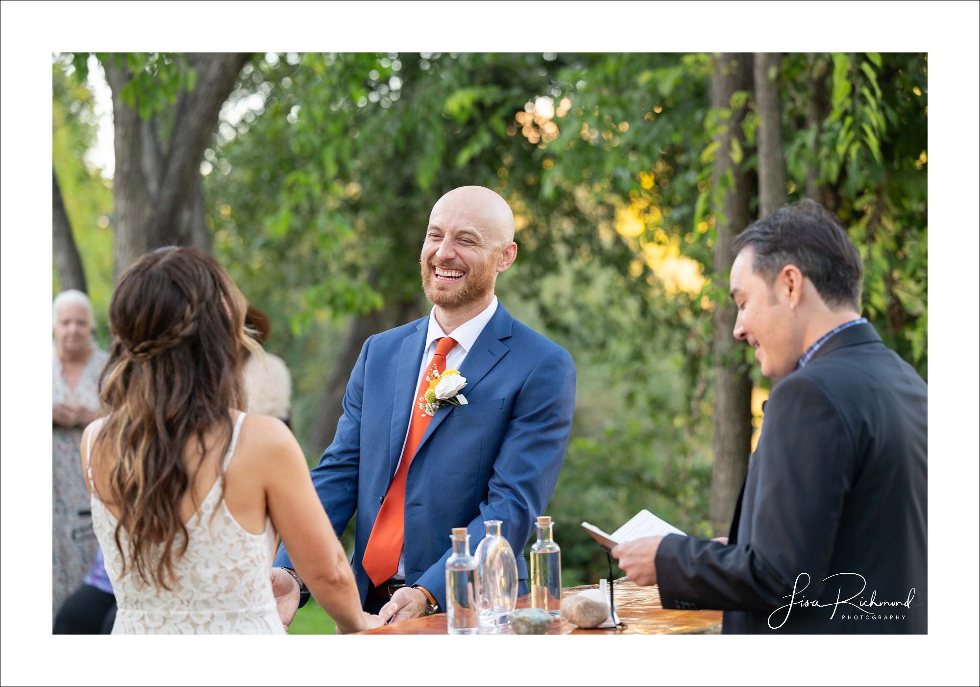 Mel &#038; Brennen — Underwater promises to a riverside celebrations