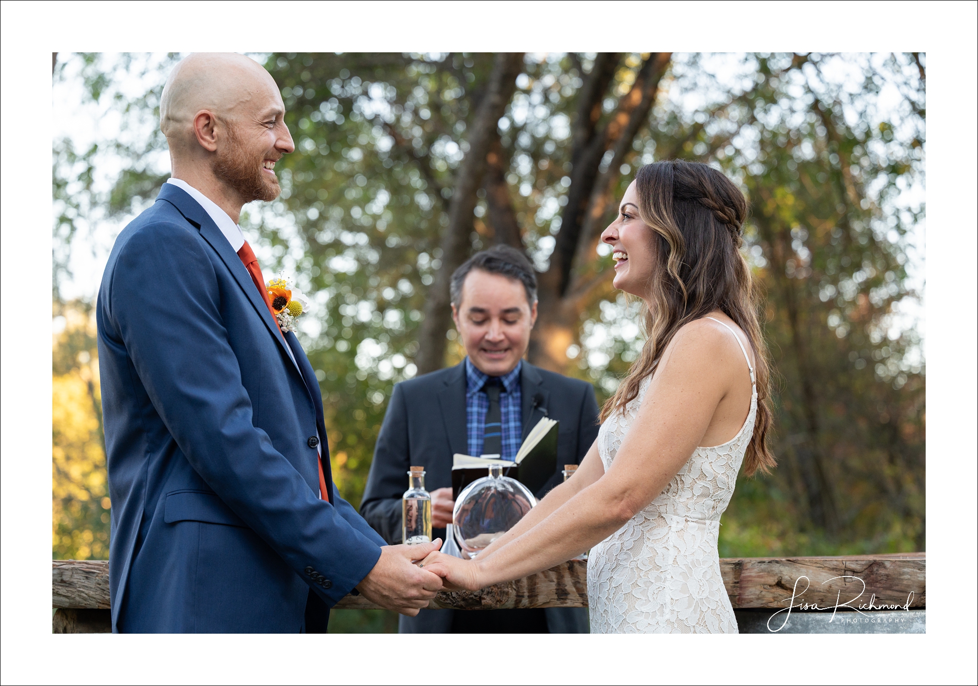 Mel &#038; Brennen — Underwater promises to a riverside celebrations