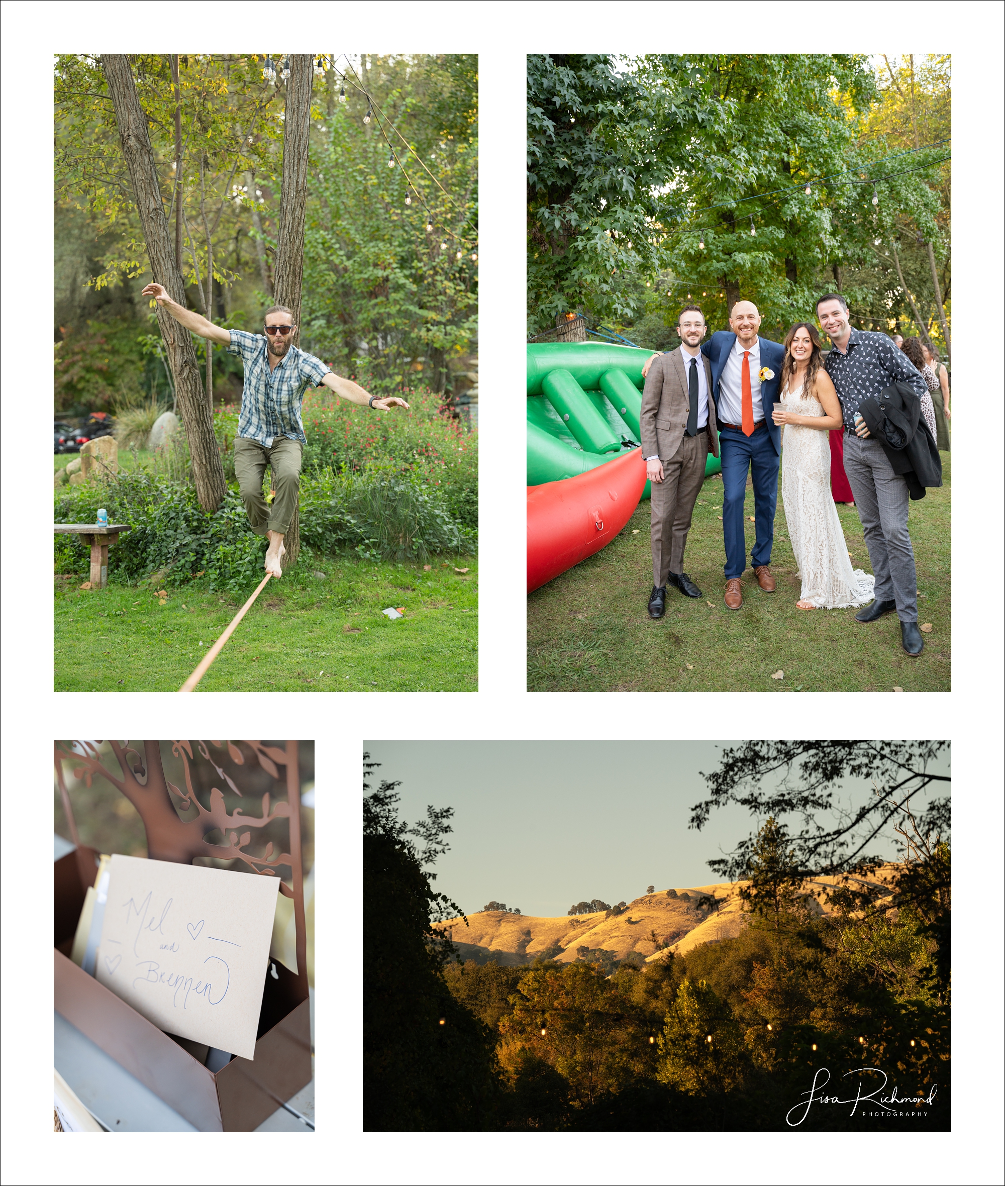 Mel &#038; Brennen — Underwater promises to a riverside celebrations