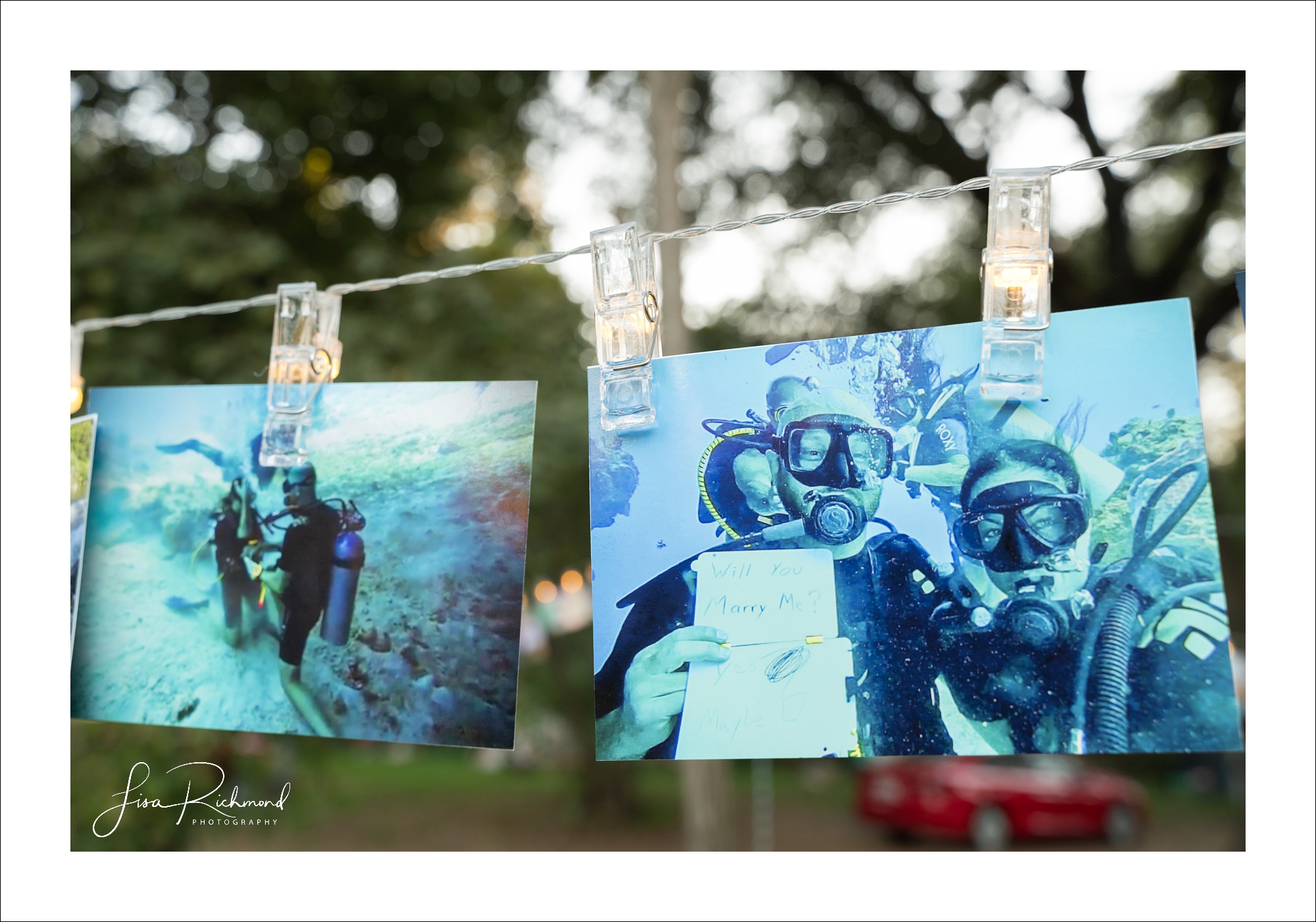 Mel & Brennen — Underwater promises to a riverside celebrations