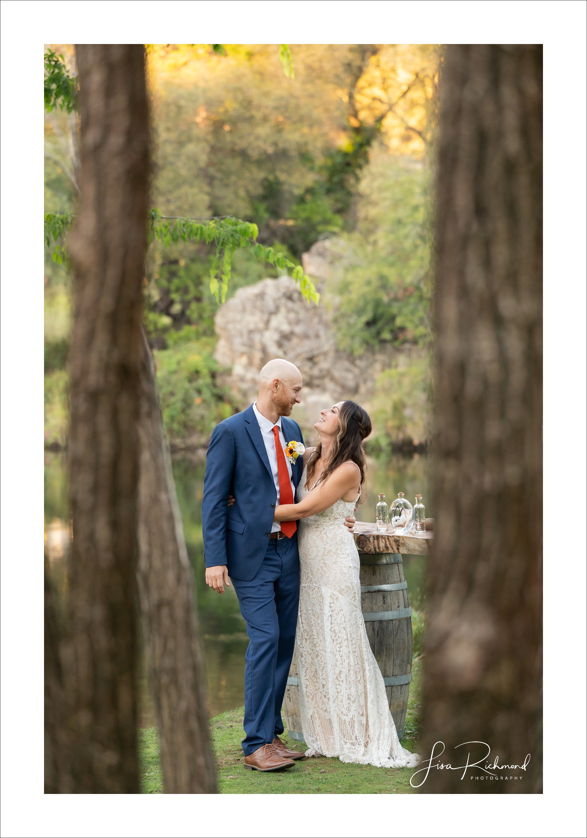 Mel &#038; Brennen — Underwater promises to a riverside celebrations
