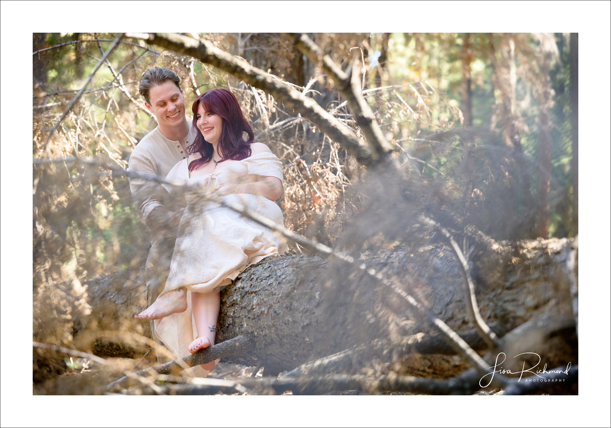 Phoebe and Jake – Fantasy Forest Engagement