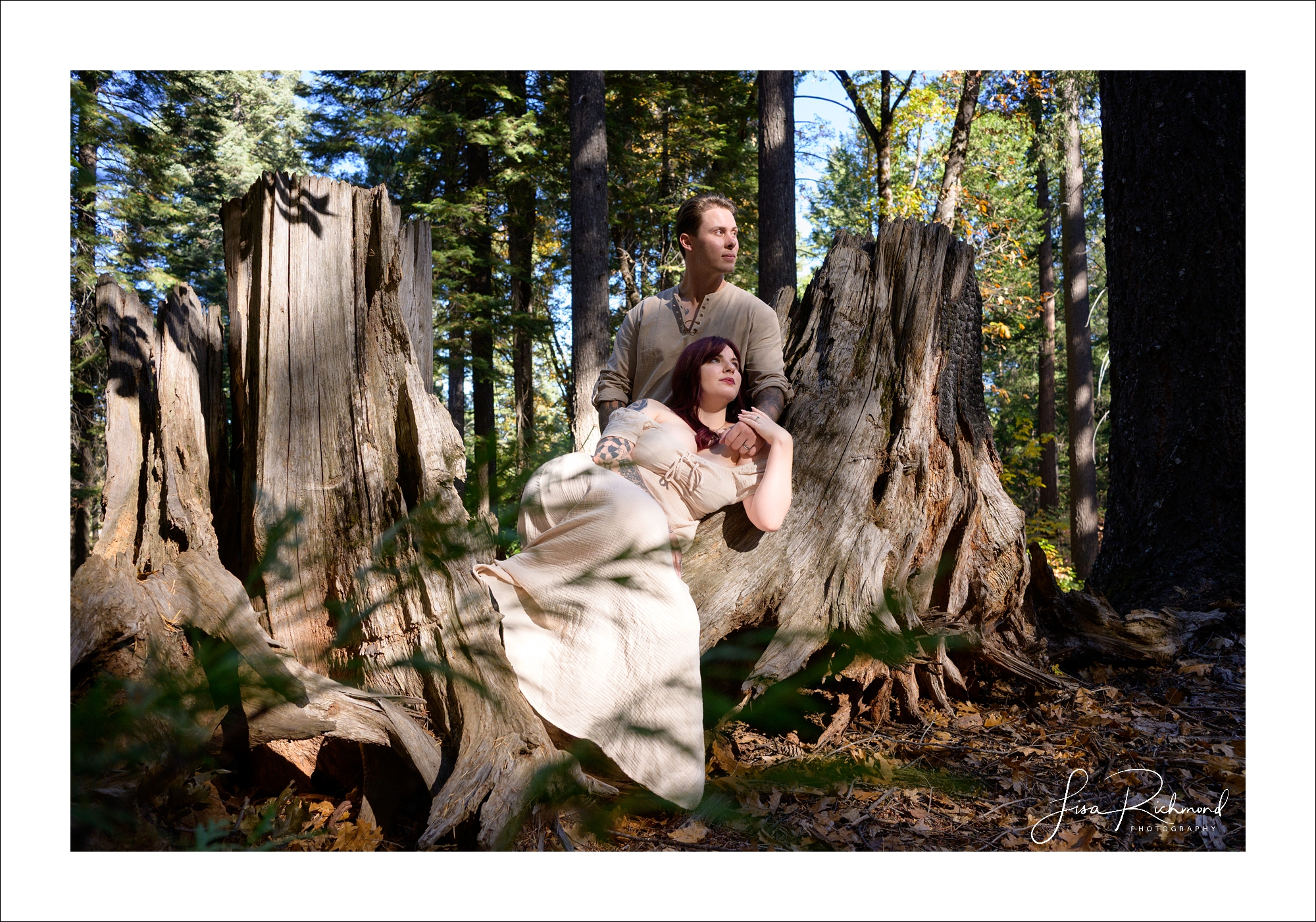 Phoebe and Jake – Fantasy Forest Engagement